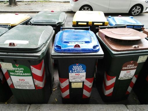 cestini della differenziata