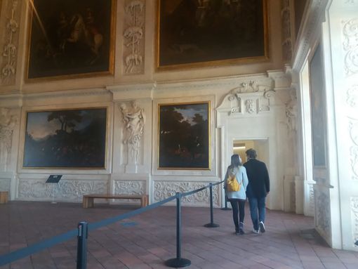 Visitatori alla Reggia di Venaria Visitatori alla Reggia di Venaria