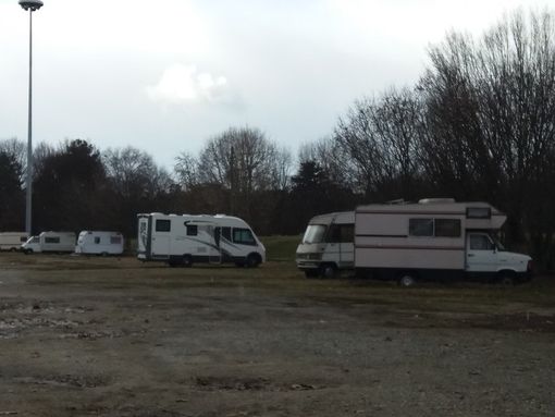 Sgomberato l'accampamento abusivo di nomadi in via Montervedi