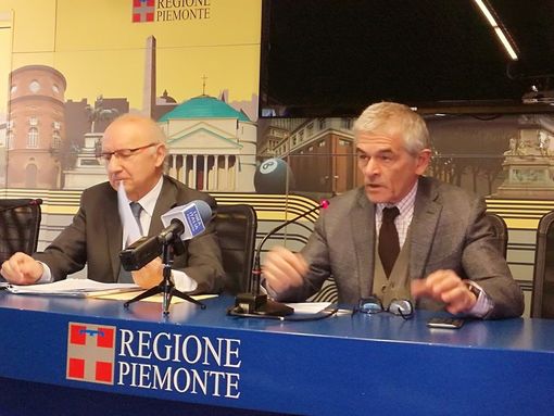 L'assessore Saitta con il governatore Chiamparino