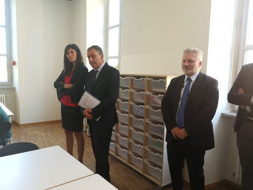 Inaugurata la "nuova" media Pascoli, la scuola si apre ai residenti di Cit Turin (FOTO)