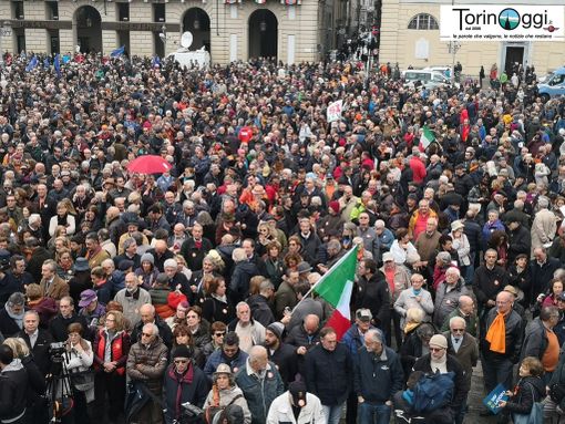 &quot;Ciao Torino&quot;, una piazza intera ha chiesto a gran voce un futuro ad Alta velocità (FOTO e VIDEO)