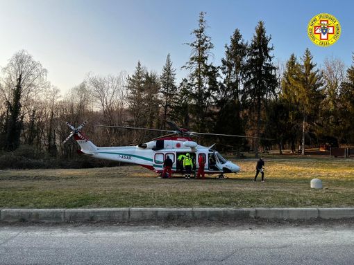 L'incidente nella zona della strada Panoramica