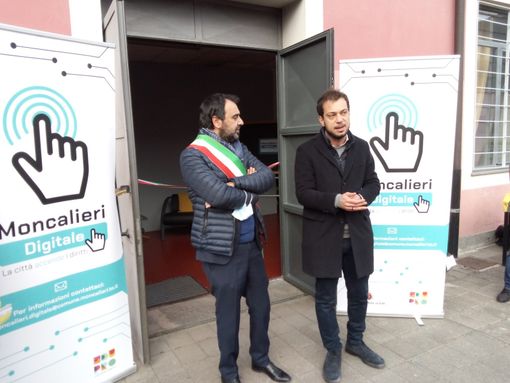 inaugurazione sportello moncalieri digitale