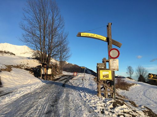 Strada per Pian dell'Alpe