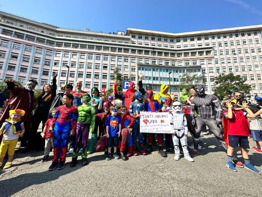 supereroi al regina margherita