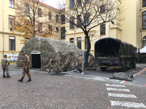 Nursind invia alla Regione un progetto su come utilizzare le tende militari in Piemonte Nursind invia alla Regione un progetto su come utilizzare le tende militari in Piemonte