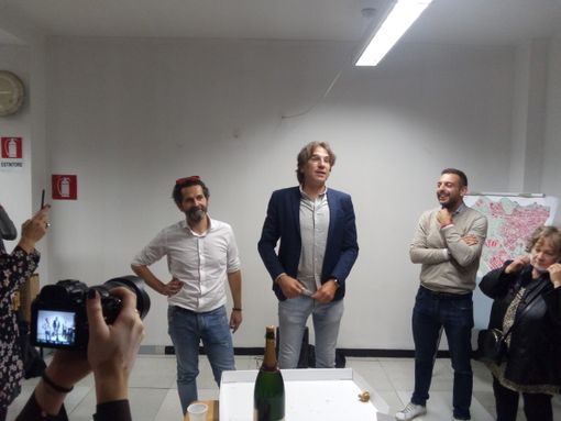 Tolardo dopo la vittoria