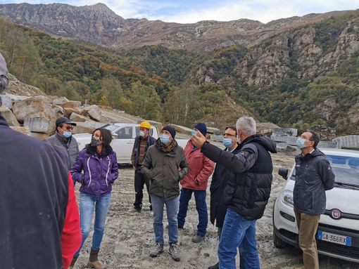 L’Assessore Tronzano in visita al settore estrattivo della Regione