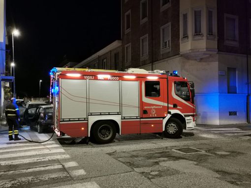 Incendio vicino al Maria Vittoria domato dai Vigili del Fuoco dopo alcune ore di intervento Incendio vicino al Maria Vittoria domato dai Vigili del Fuoco dopo alcune ore di intervento