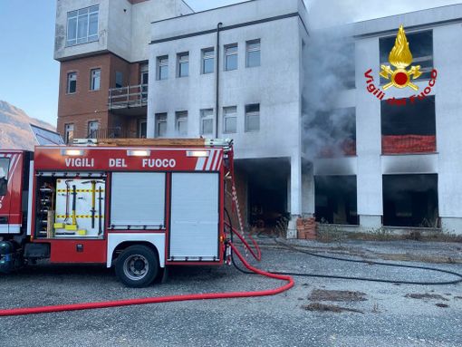 vigili del fuoco chiusa san michele