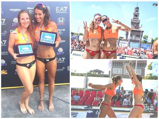 Beach Volley, terzo posto, per Irene Enzo alla terza tappa del Campionato Italiano, in coppia con Noemi Sacco Beach Volley, terzo posto, per Irene Enzo alla terza tappa del Campionato Italiano, in coppia con Noemi Sacco