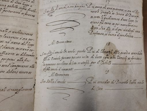 Il documento di concessione del titolo di Città del 3 marzo 1575 Il documento di concessione del titolo di Città del 3 marzo 1575