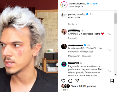 fotogramma di Instagram