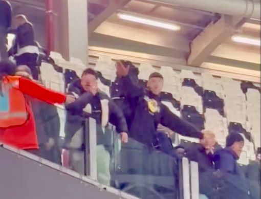 Daspo ai quattro tifosi juventini per aver mimato lo schianto aereo di Superga durante il derby