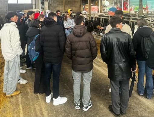 Un gruppo di studenti dell'Its Agroalimentare Un gruppo di studenti dell'Its Agroalimentare