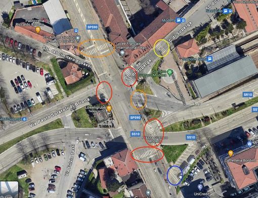 Il Liceo Francese chiede più sicurezza per i pedoni Il Liceo Francese chiede più sicurezza per i pedoni