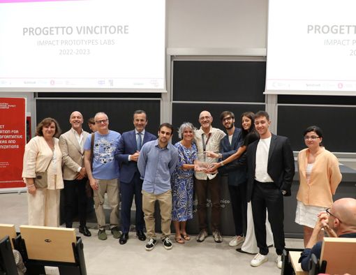 Premiazione nell'aula magna del Politecnico di Torino Premiazione nell'aula magna del Politecnico di Torino