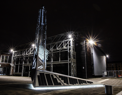 Cristallo di Luce: all'Environment Park l'opera ecofriendly di Diego Scroppo