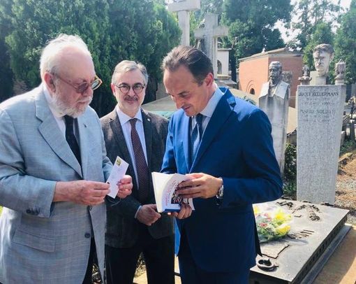 Alberto Cirio omaggia Mario Soldati, a vent'anni dalla morte