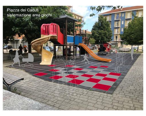 Alpignano, al via i lavori di manutenzione del verde pubblico e dell’area giochi in Piazza Caduti Alpignano, al via i lavori di manutenzione del verde pubblico e dell’area giochi in Piazza Caduti