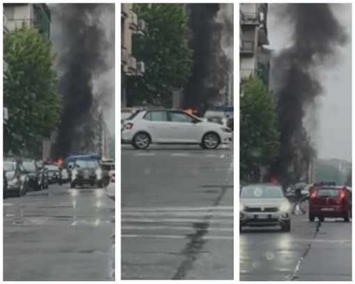 collage di foto di incendio collage di foto di incendio