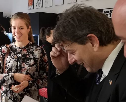 Tra salmoni selvatici e carne d'oca, la Comunità danese di Torino ha celebrato il Mortensaften. Ospite speciale, Sophie Pedersen Tra salmoni selvatici e carne d'oca, la Comunità danese di Torino ha celebrato il Mortensaften. Ospite speciale, Sophie Pedersen