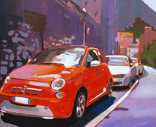 La Cinquecento diventa arte nelle opere di Diego D. Testolin