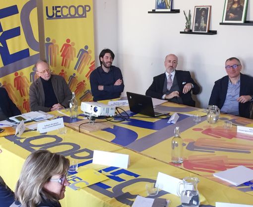 Il presidente nazionale di UeCoop, Gherardo Colombo, in visita in Piemonte Il presidente nazionale di UeCoop, Gherardo Colombo, in visita in Piemonte