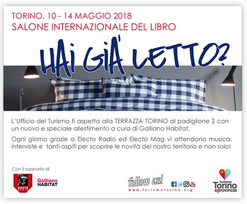 Turismo Torino si gode il Salone del Libro dalla sua Terrazza Turismo Torino si gode il Salone del Libro dalla sua Terrazza
