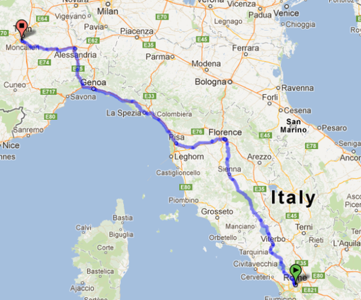 La linea Roma-Torino è la più verde in Europa