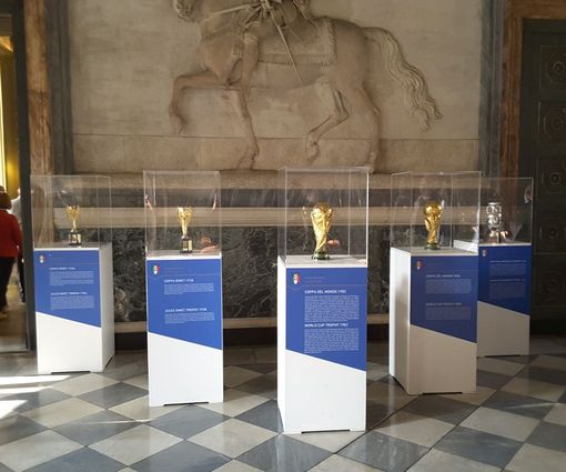 Le coppe dell'Italia a Palazzo di Città