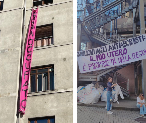 &quot;Sant'Anna occupato&quot;: i manifestanti riescono a entrare nell'ospedale durante il presidio contro la stanza anti-aborto