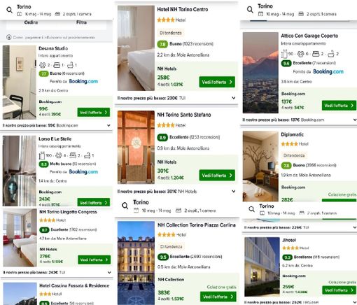 Eurovision, sorpresa a Torino: ci sono ancora hotel disponibili. In media si spendono 250 euro a notte Eurovision, sorpresa a Torino: ci sono ancora hotel disponibili. In media si spendono 250 euro a notte