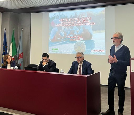 Un momento della conferenza stampa