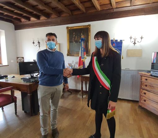 Il passaggio di consegne a San Mauro