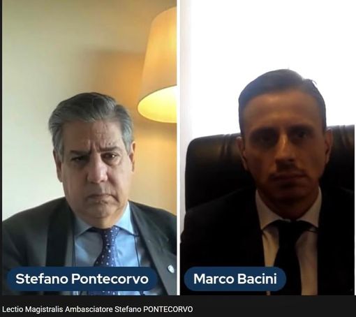 Afghanistan, Lectio dell'Ambasciatore Stefano Pontecorvo con il Professore Marco Bacini alla LUM School of Management