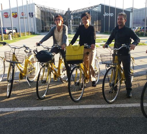 Ma dove vai, bella giunta in bicicletta?