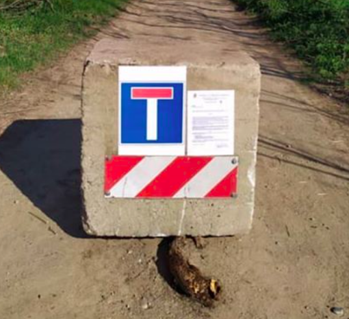 I blocchi posizionati a San Benigno