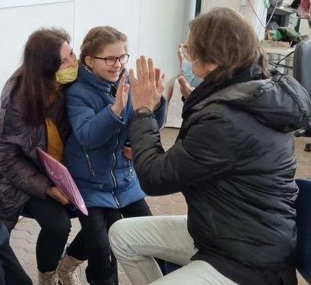 profughi ucraini nichelino - foto d'archivio profughi ucraini nichelino - foto d'archivio