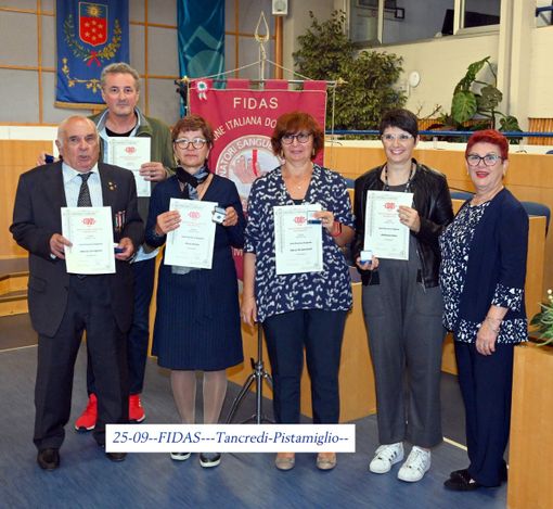 premiazione donatori di sangue