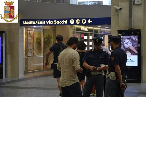 Aumentati in estate i controlli della Polizia nelle stazioni ferroviarie del Piemonte: 12 gli arresti e 180 le denunce