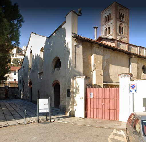 La chiesa di San Domenico, che ospita la mostra