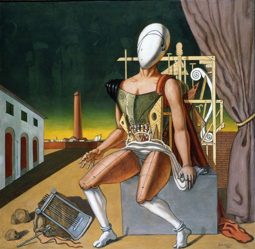 Neometafisico e pop, il De Chirico riscoperto scavalca il passato e fa scuola alle giovani generazioni Neometafisico e pop, il De Chirico riscoperto scavalca il passato e fa scuola alle giovani generazioni