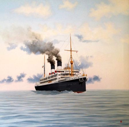 A Carmagnola, la Prima Mostra Nazionale di Pittura di Marina