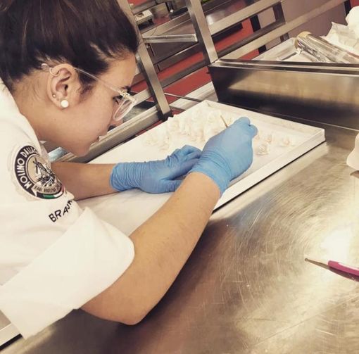 Andrea Celeste Allione al lavoro