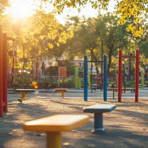 Immagine di archivio di un parco a Rivoli