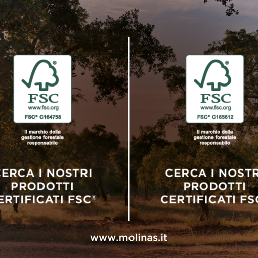 Sugherificio Molinas prima azienda italiana a ottenere la Certificazione FSCⓇ