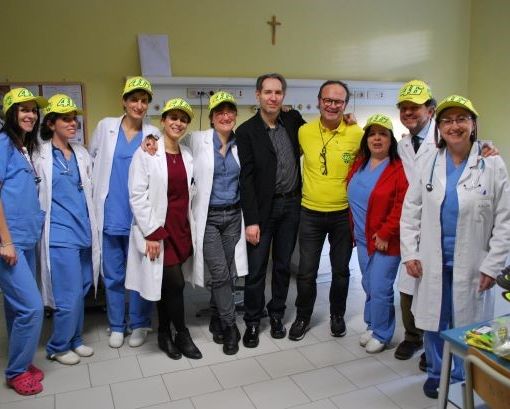 &quot;Dica 46&quot;: il Dottore ha regalato un sorriso ai piccoli pazienti degli ospedali di Rivoli e Pinerolo