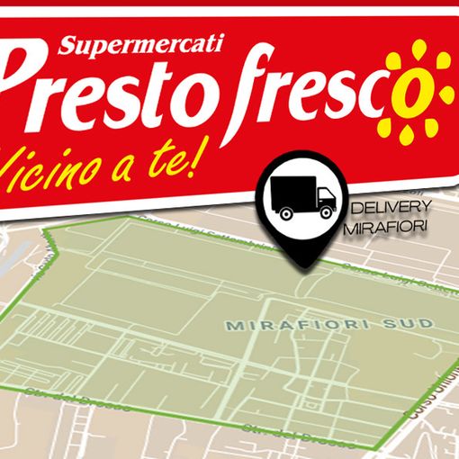 Prestofresco e Delivery Mirafiori: più vicino...alle persone
